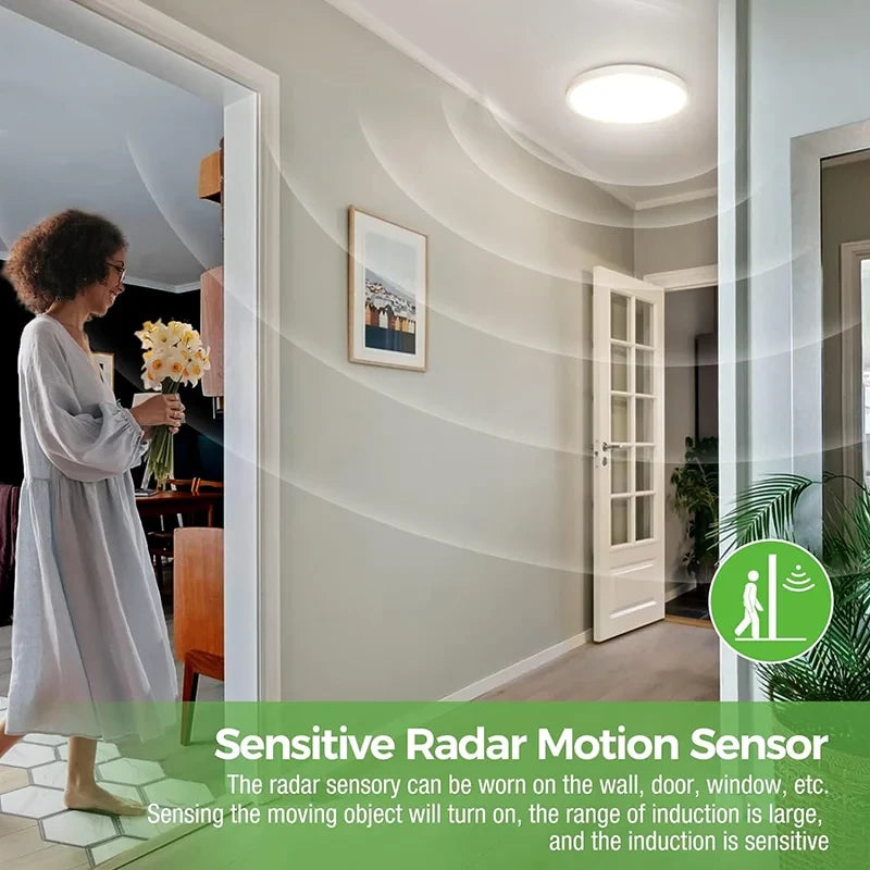 Radar Sensor Ceiling Light